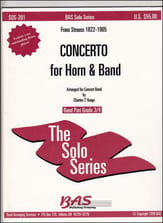 Concerto Op. 8 Concert Band sheet music cover